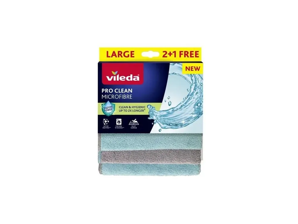 Sleva Mikrohadřík VILEDA Pro Clean 179227 2+1ks