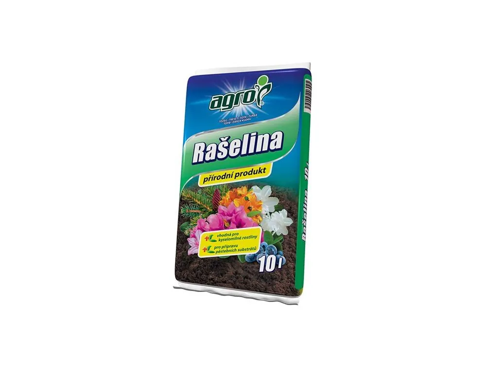 Rašelina AGRO 10l Ihned K Objednání