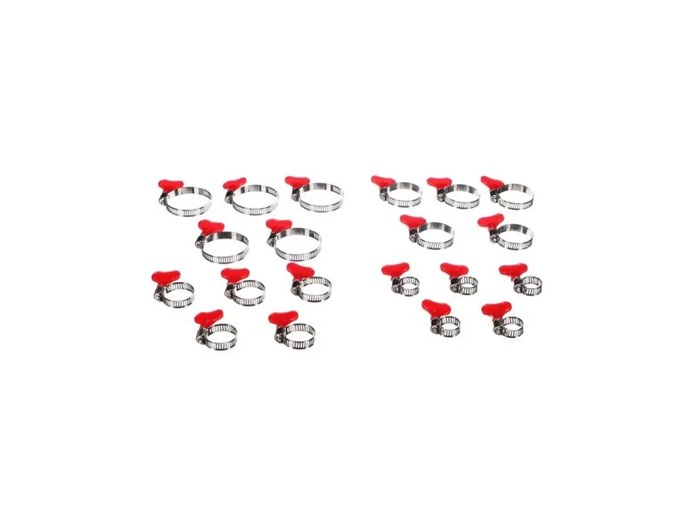 Nová Kolekce Spona na hadici SIXTOL Mechanic Connect Set 10-44mm 20ks