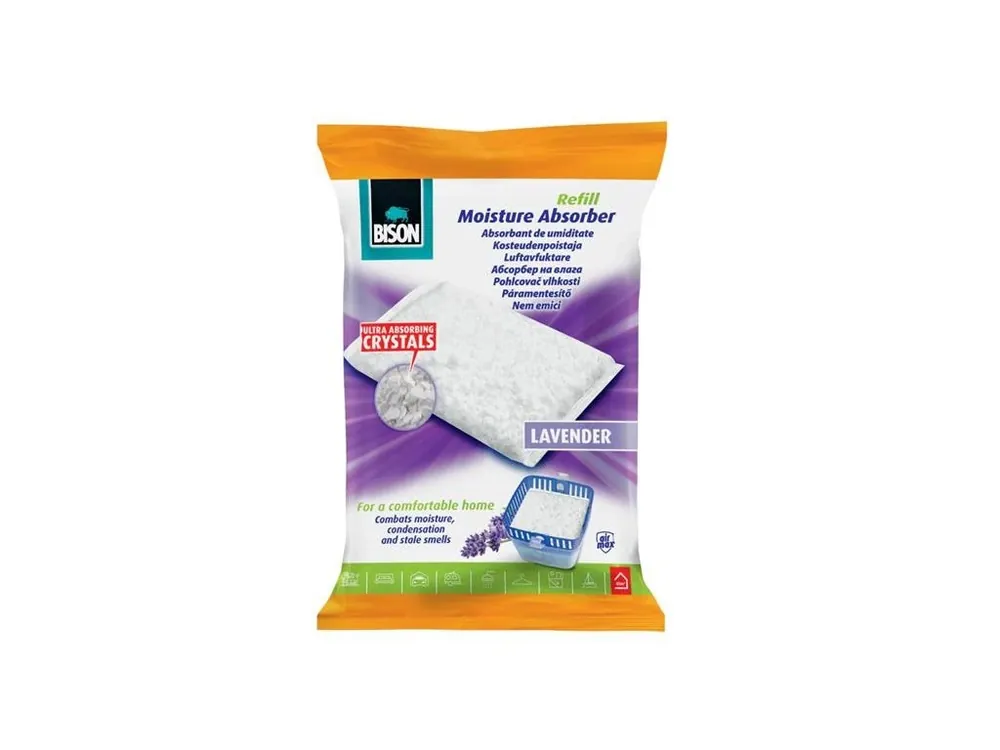 Náplň do pohlcovače vlhkosti BISON B05781 Levandule 450g Výhodná Nabídka