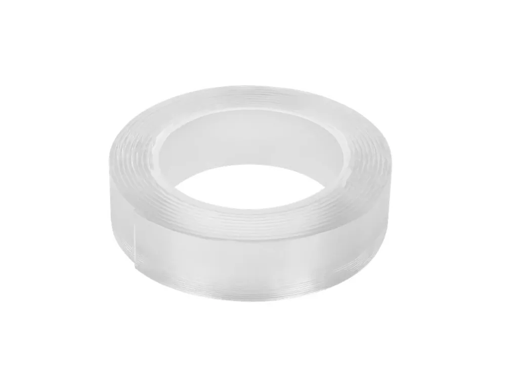 Víkendová Akce Oboustranná lepící NANO páska REBEL NAR0440 (2mm x 300mm x 3m), transparentní