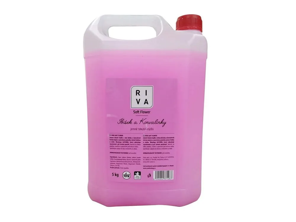 Oblíbený Tekuté mýdlo Riva ibišek a konvalinka, 5kg