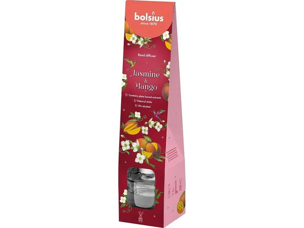 Cenová Bomba Difuzér Bolsius Floral Fusion, 30 ml Jasmín a Mango