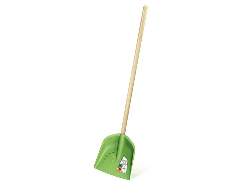 Pouze Dnes Lopata dětská LOAD BABY zelená, dřevěná násada 74cm