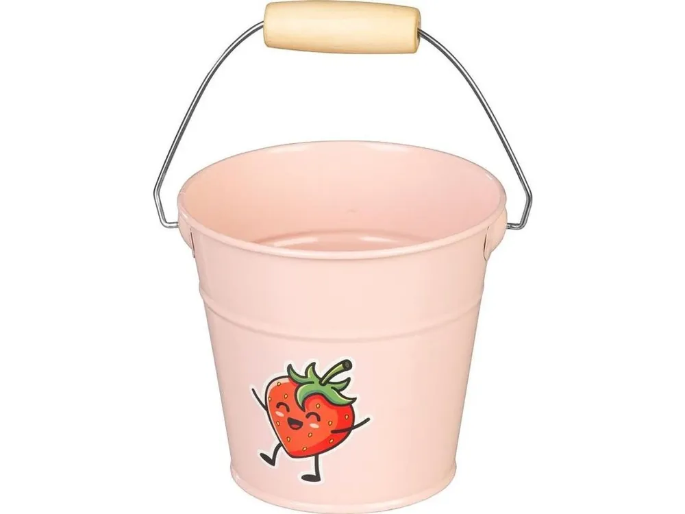 Vědro dětské růžové 1L pozink Autentický