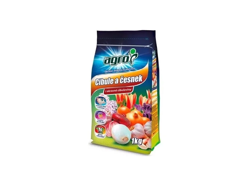 Hnojivo pro cibuli a česnek AGRO 1kg Expresní Doručení