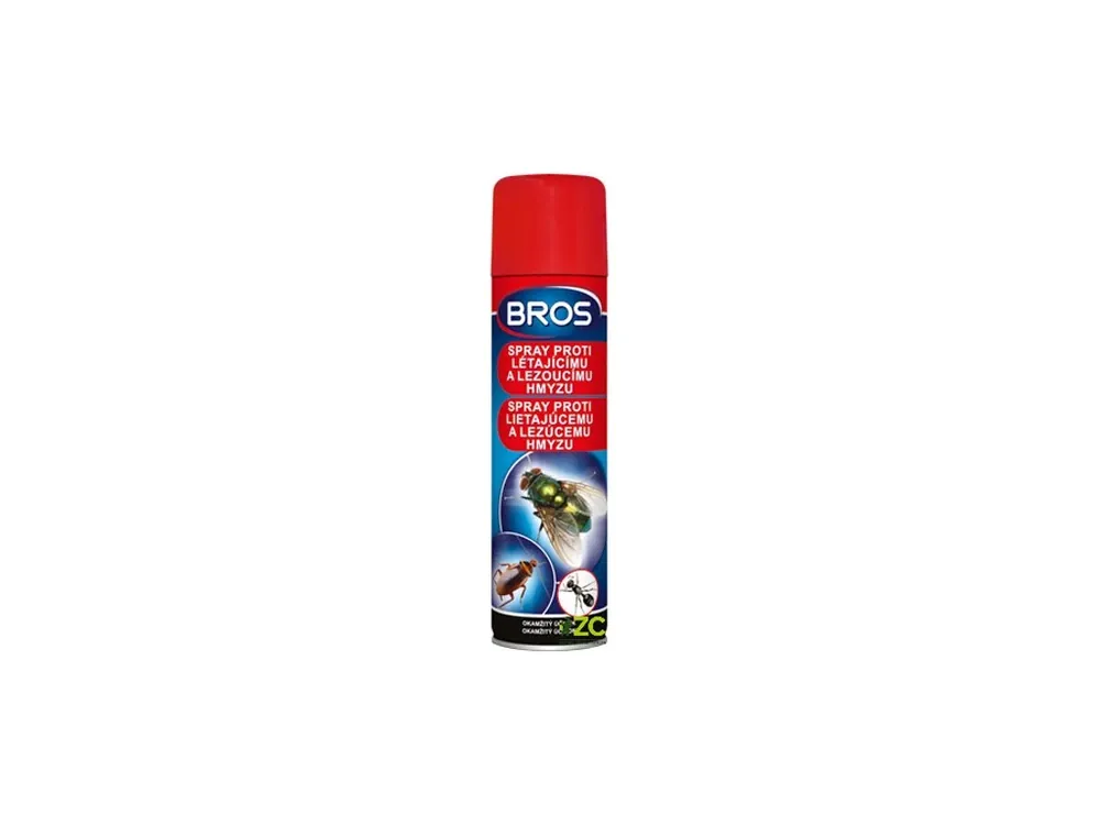 Originální Sprej proti létajícímu a lezoucímu hmyzu BROS 400ml