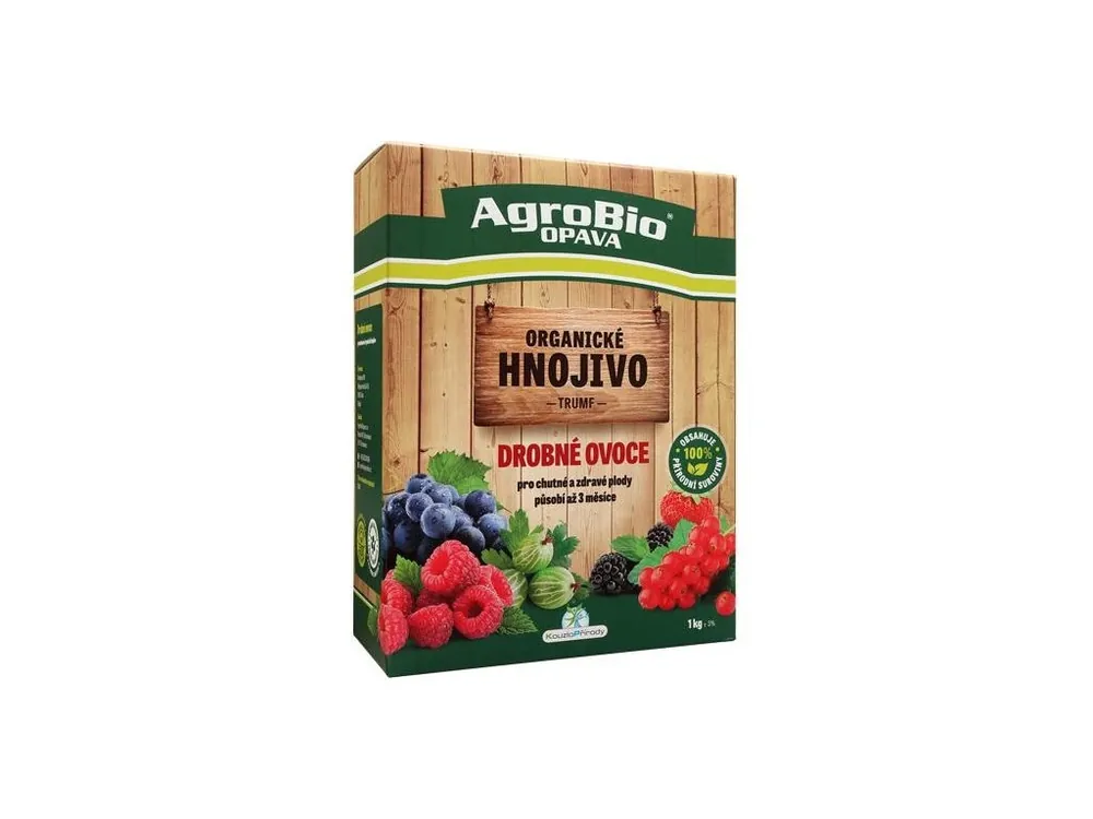 Hit Sezóny Hnojivo pro drobné ovoce AGROBIO Trumf 1kg
