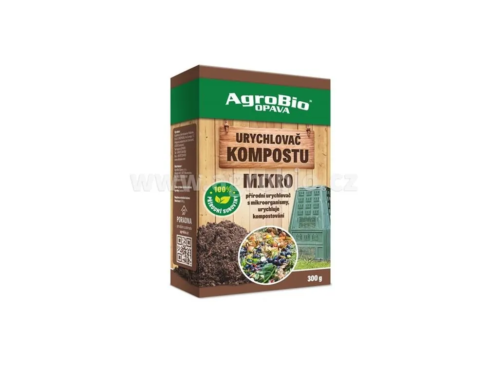 Urychlovač kompostu AGROBIO Mikro 300g Originální
