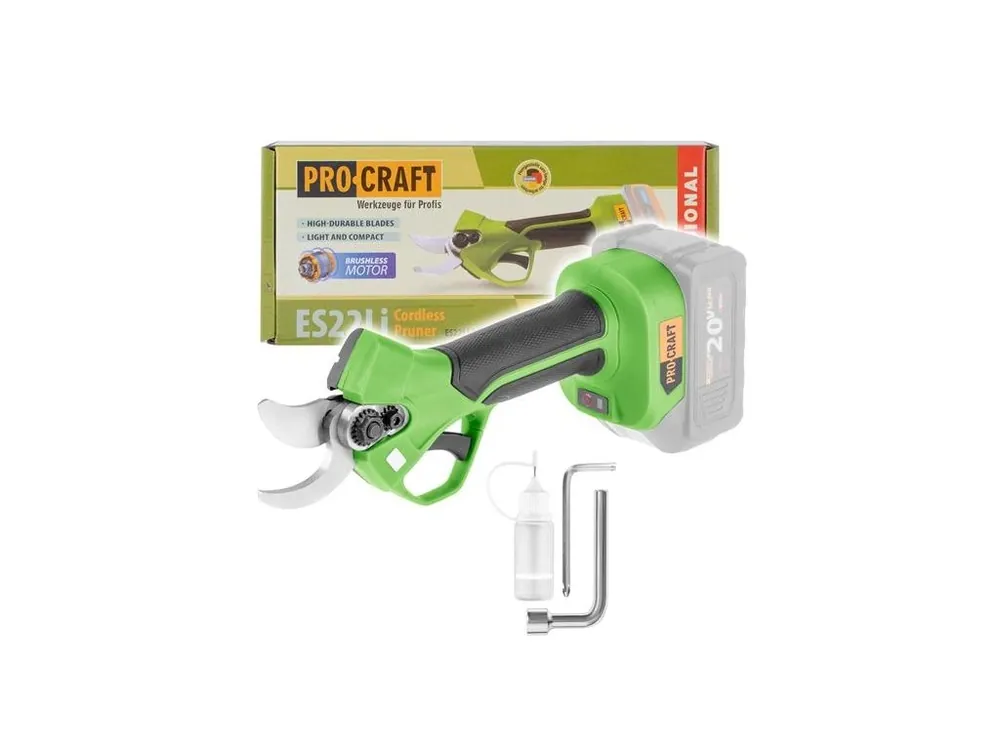 Nůžky zahradní AKU PROCRAFT ES22Libb Cenový Hit