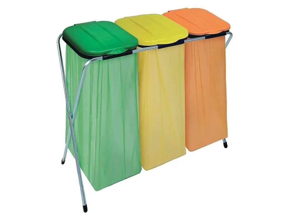 Expresní Doručení Stojan Ecofix 3, Trio, pro pytle na odpad