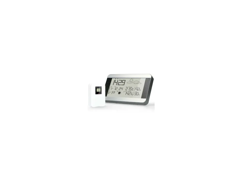 Meteorologická stanice s bezdrátovým senzorem Silver Alecto WS-1700 Levný
