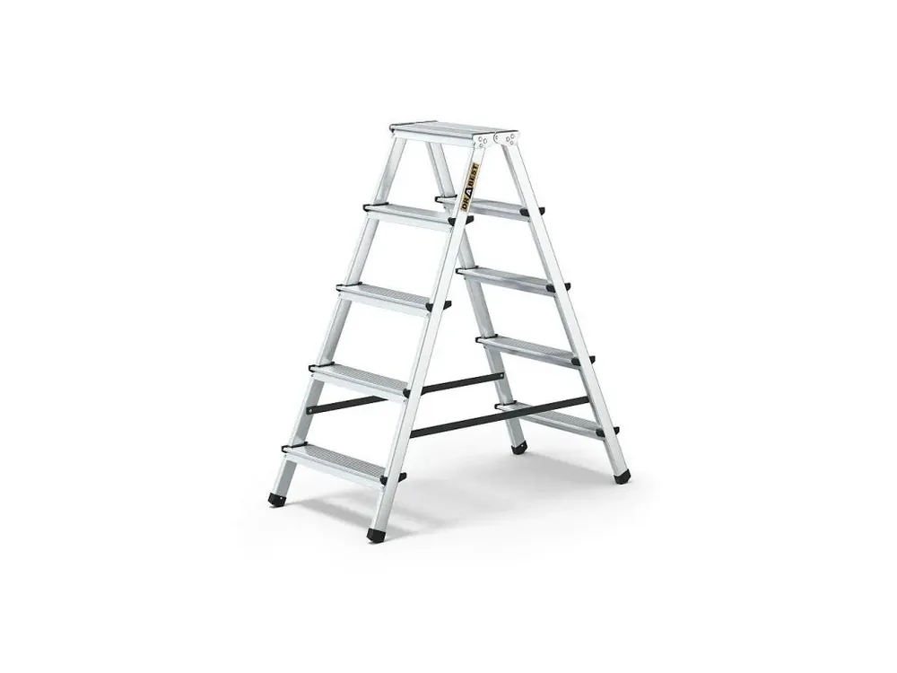 Expresní Doručení Schůdky oboustranné Drabest, 125kg, 2x5 stupňů