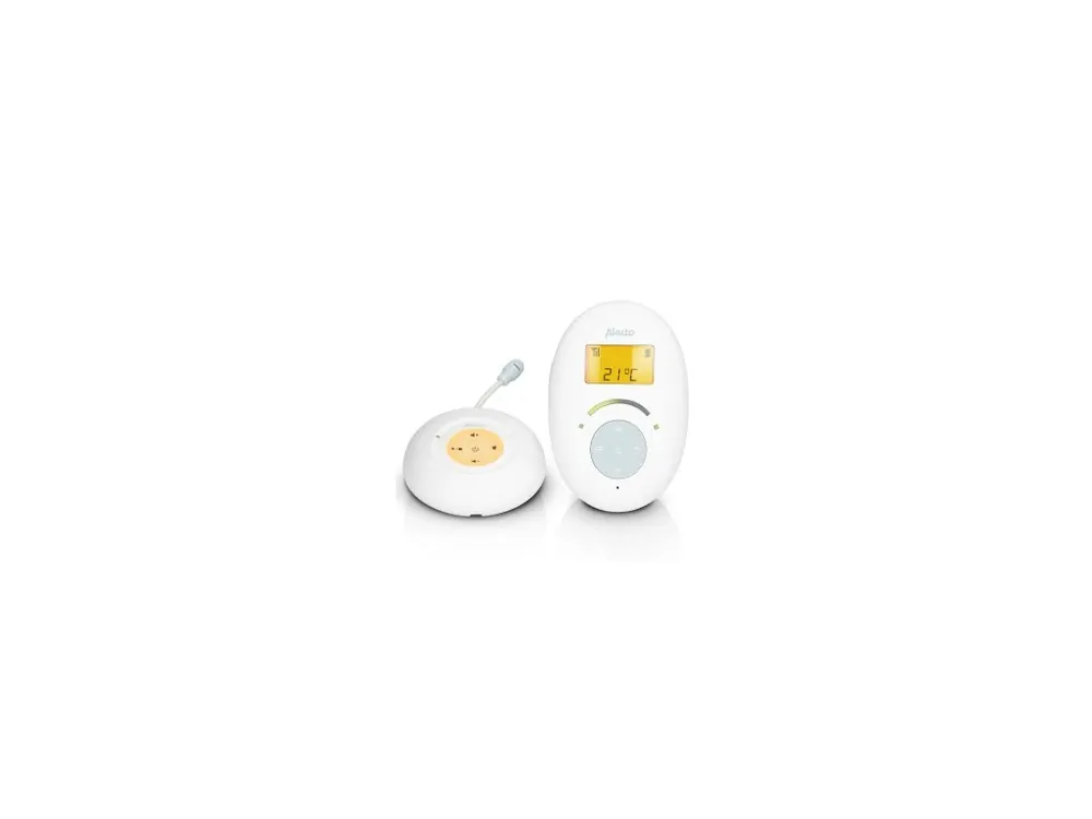 Dětská chůvička DBX120 Full Eco DECT bílá/modrá Alecto DBX120 Nová Kolekce
