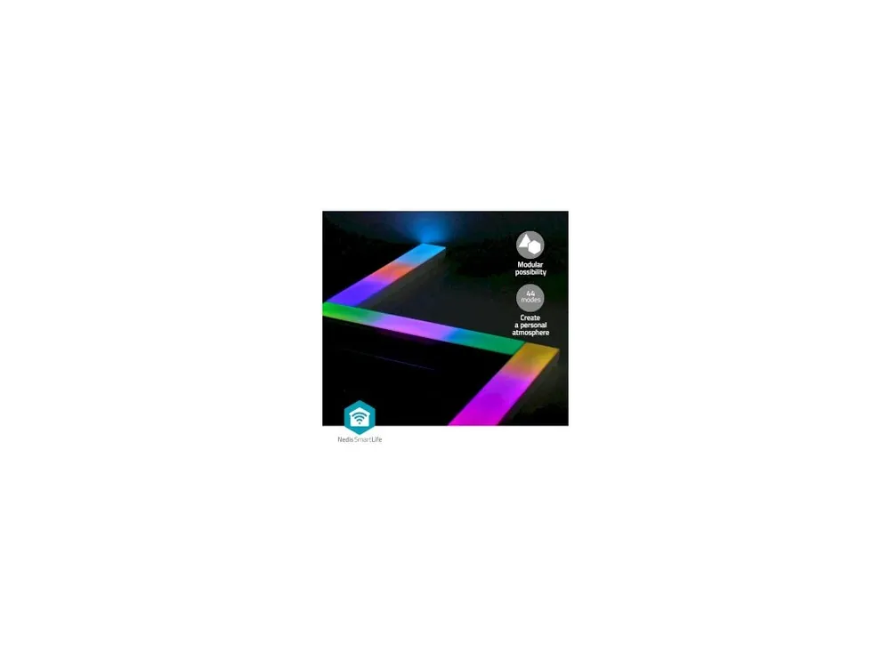 Originální Dekorativní Světla SmartLife Nedis WIFILW06RGB