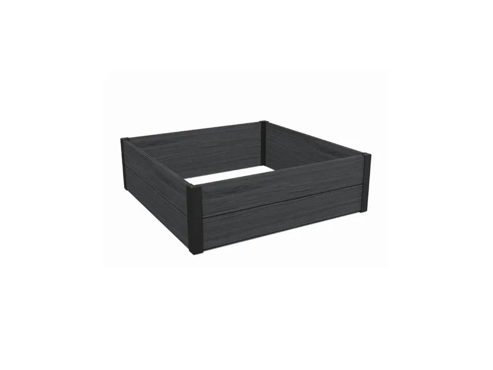 Vyvýšený záhon KETER Maple Square Graphite Nová Kolekce