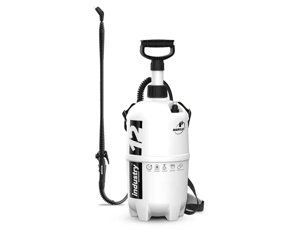 Levný Postřikovač průmyslový Marolex Industry Acid Line s kompozitní tyčí 12l