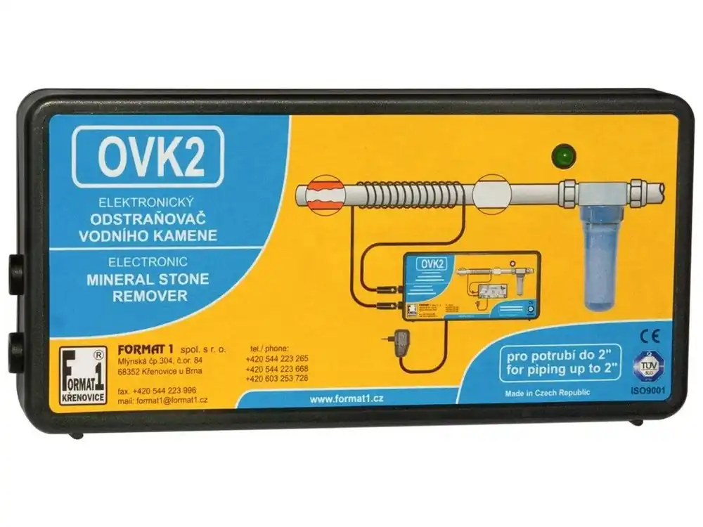 Odstraňovač vodního kamene FORMAT OVK2 pro potrubí do 2 coulu Nakupujte Hned