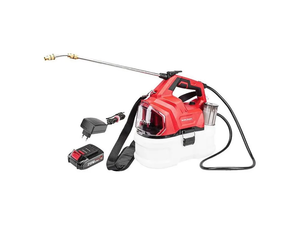Aku postřikovač Worcraft CBS-S20Li-5L ShareSYS, 5L, 20V, 10W, SET 1x 2.0Ah akumulátor, 1x nabíječka Pouze Dnes