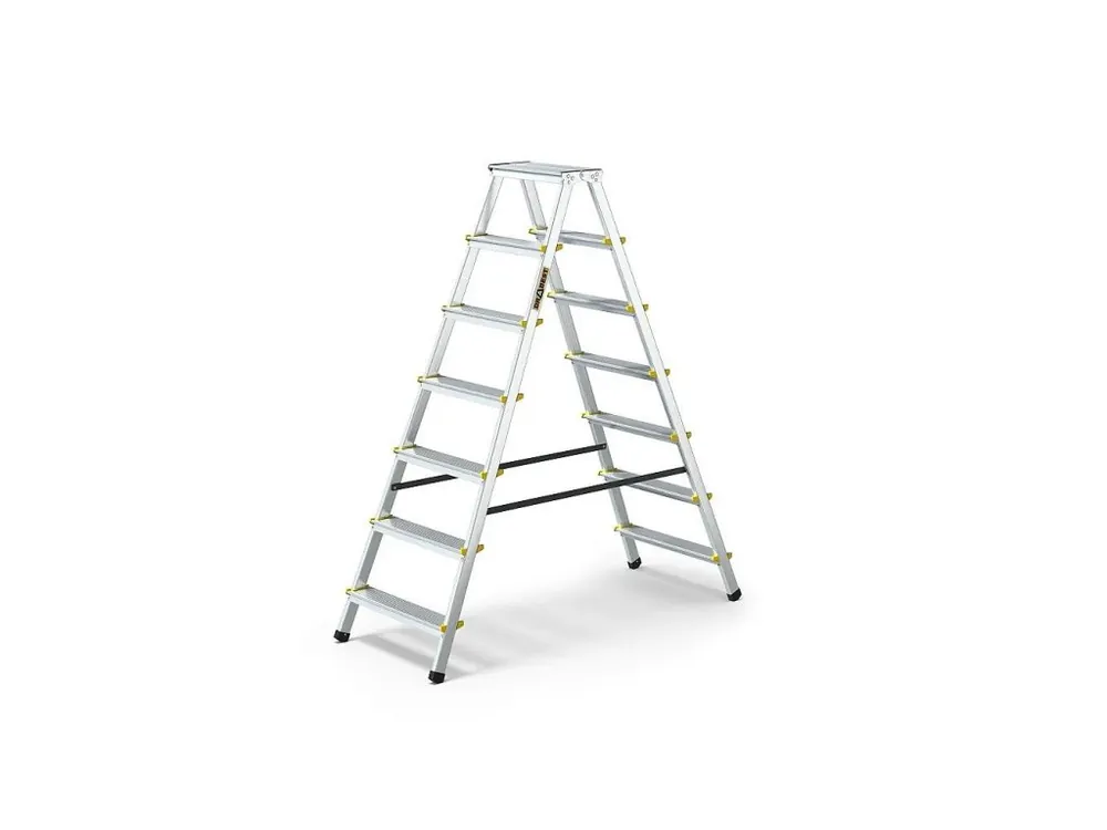 Schůdky oboustranné Drabest, 150kg, 2x7 stupňů Akční Nabídka
