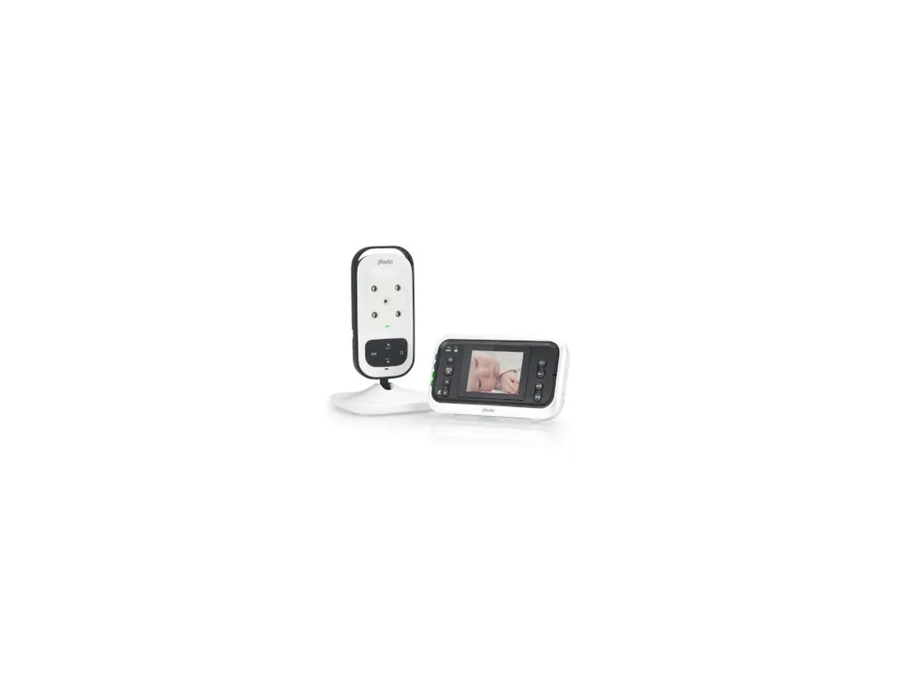 Speciální Cena DVM-75 Video chůvička s 2,4" barevným displejem bílá/antracit Alecto DVM-75