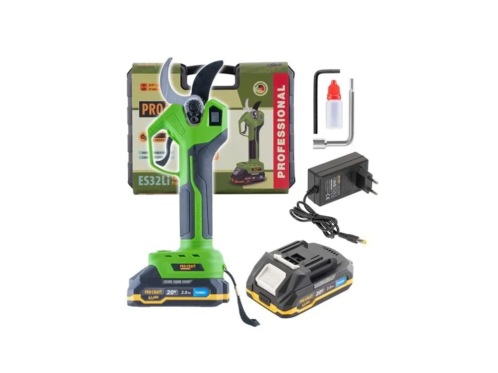 Nůžky zahradní AKU PROCRAFT ES32Li Cenový Hit