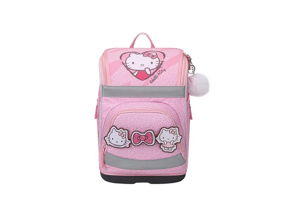Top Prodej Aktovka školní BAAGL Zippy Plus Hello Kitty Sweet Leopard