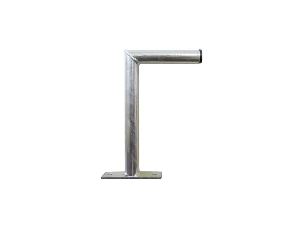 Anténní držák 25cm na zeď, trubka 28/2mm. výška 9cm Ihned K Objednání