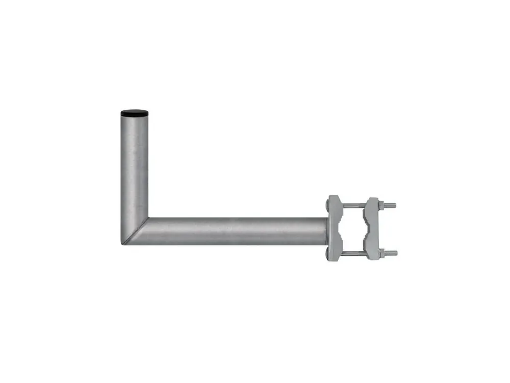 Nejlepší Volba Anténní držák 35cm na balkon s třmenem, trubka 42/2mm, výška 16cm žár.