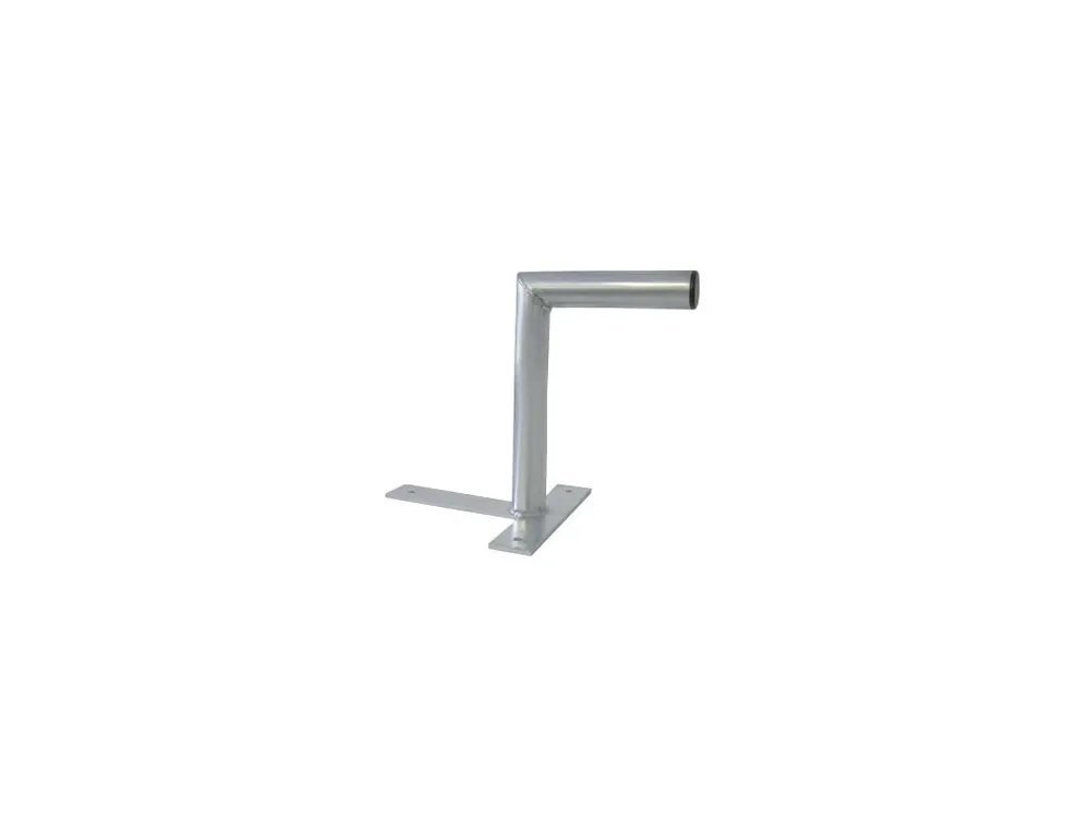 Anténní držák 25cm na zeď, trubka 42/2mm, výška 16cm žár. Novinka