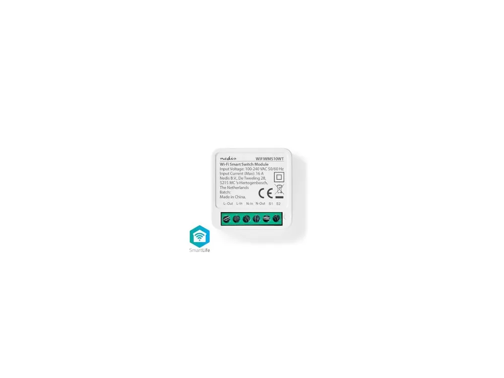 Vestavěný Modul SmartLife Nedis WIFIWMS10WT Zlevněný