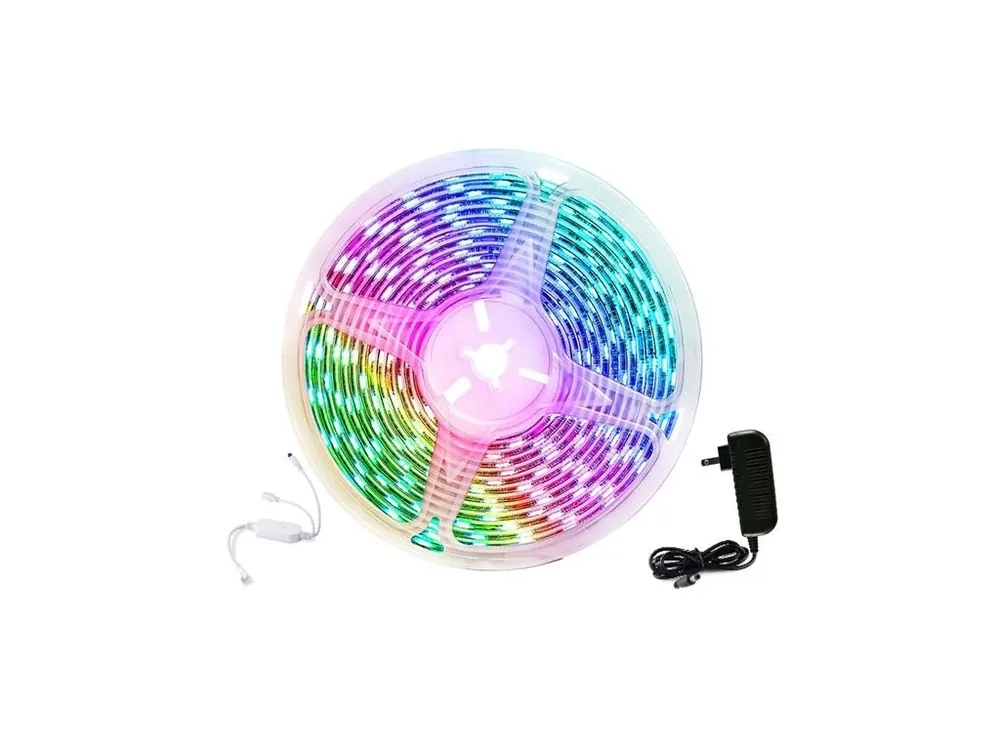 Smart LED pásek 12V 40LED/m IP65 24W RGB MOES LED Light Strip 5m WiFi Tuya Rychlé Dodání
