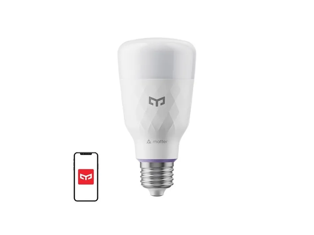 Tovární Cena Smart LED žárovka E27 11W RGBCW YEELIGHT D1 Matter