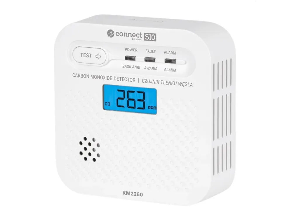 Levný Detektor oxidu uhelnatého Kruger&Matz KM2260 Connect S10 Tuya PN-EN50921