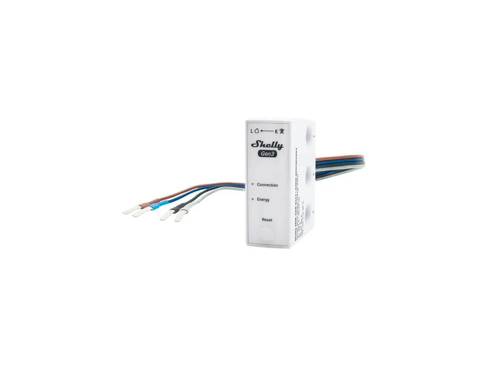 Smart meřič spotřeby SHELLY 3EM-63W Gen3 WiFi Novinka