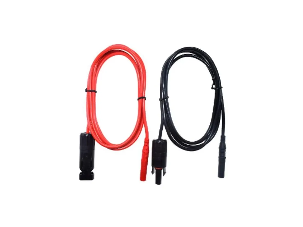 Akční Cena Solární kabel 4mm2, červený+černý s konektory MC4/ multimetr, 1m