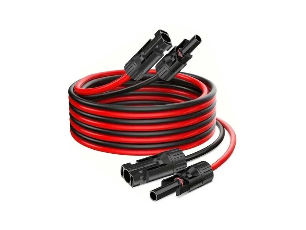 Solární kabel 4mm2, červený+černý s konektory MC4,prodloužení 3m Nejlepší Volba