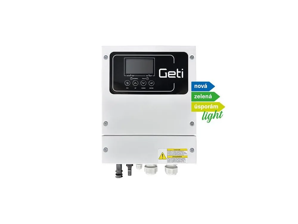 Solární invertor GETI GWH02D 4000W MPPT pro PV ohřev vody Poslední Šance