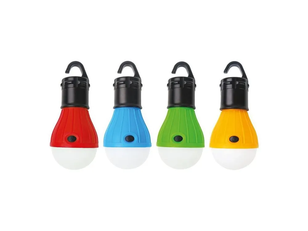 Speciální Cena Svítilna lampa Camping C748, žárovka, 3xAAA, mix barev