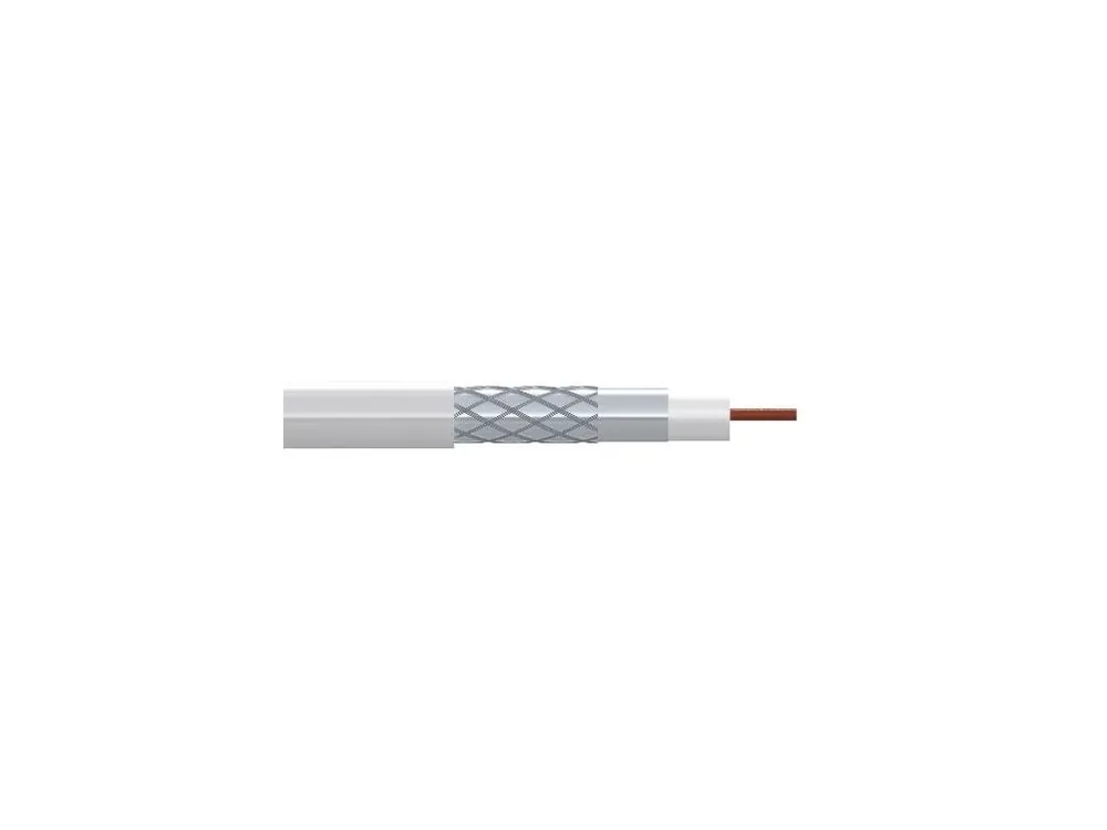 Koaxiální kabel TECATEL Blanco PC100, 6,6mm, 100m, cívka Super Cena