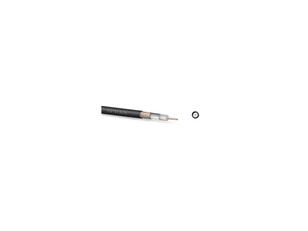 Koaxiální kabel Zircon CU 121 ALPE (75 ohm) - 150 m Finální Výprodej
