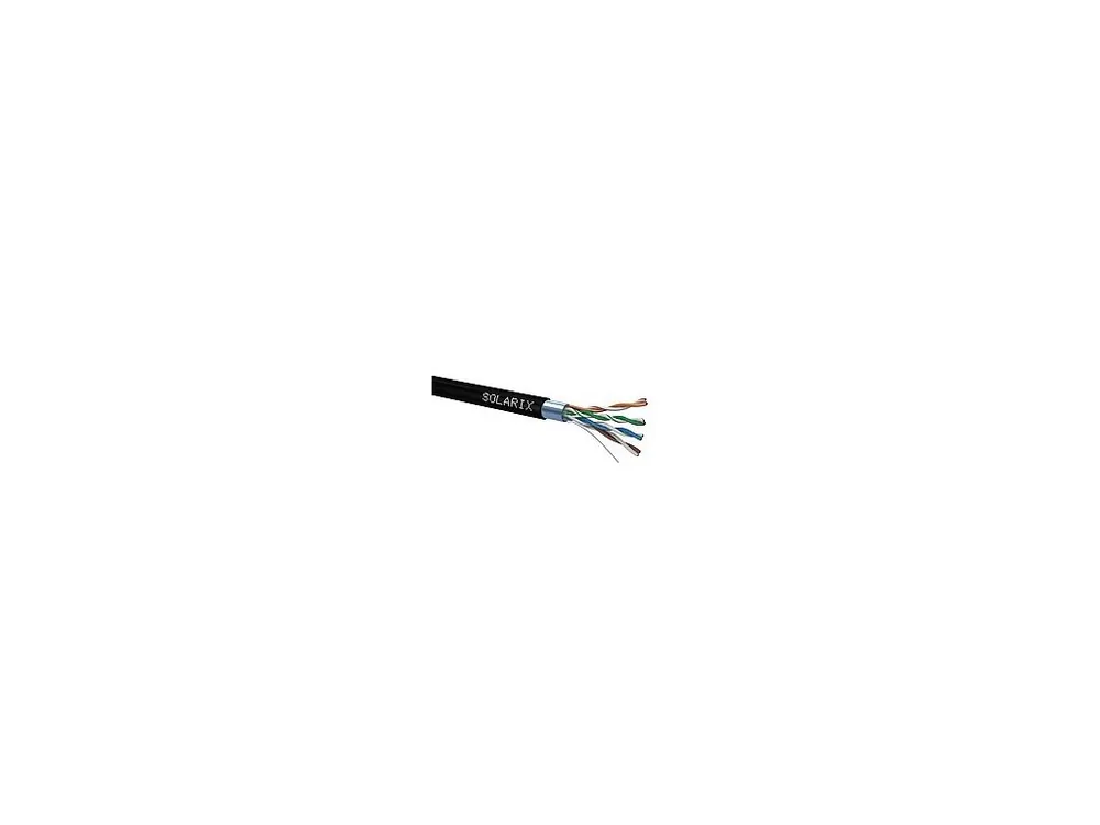 Instalační kabel Solarix CAT5E FTP PE Fca venkovní 305m/box SXKD-5E-FTP-PE Akční Cena