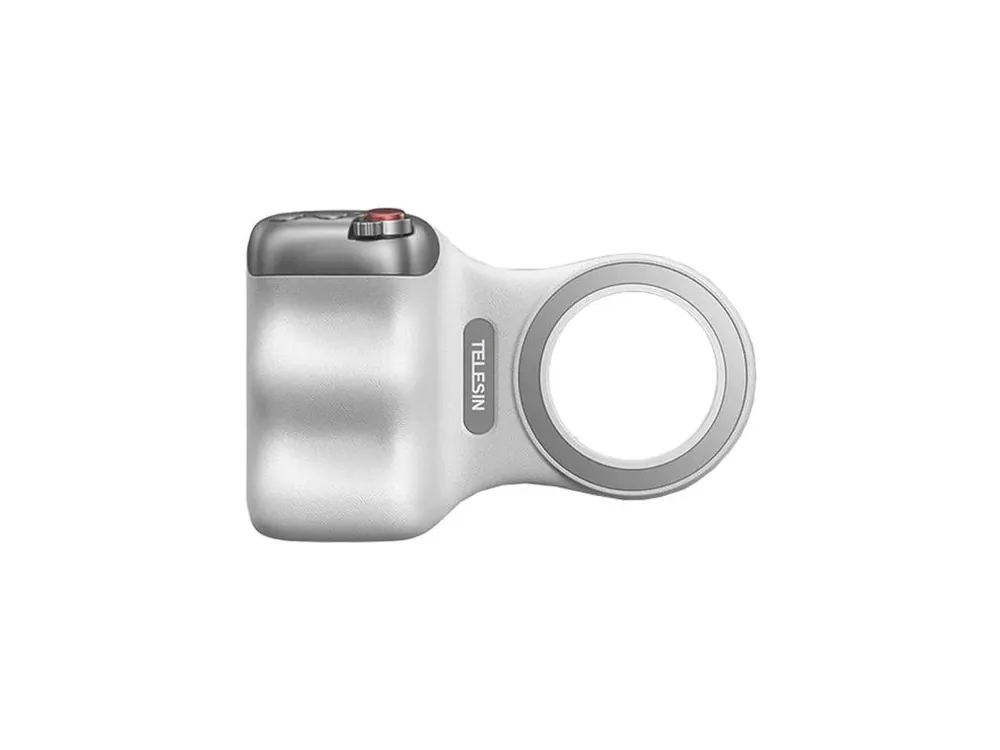 Držák telefonu MagSafe TELESIN Fun Shot Grip2 White Vysoce Kvalitní