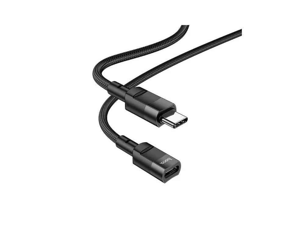 Oblíbený Kabel prodlužovací HOCO U107 USB-C/USB-C 1,2m Black