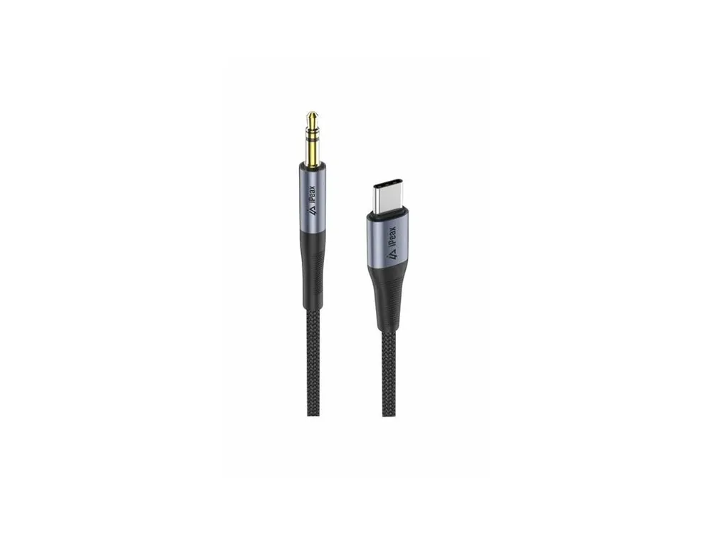 Objednat Nyní Adaptér iPEAX 90010139 USB-C / JACK 3,5mm (pro poslech hudby) Black