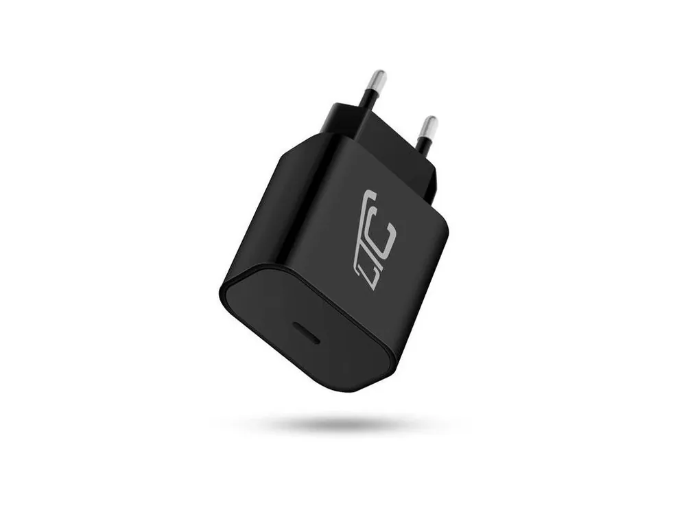 Značkový Nabíječka LTC LXQC24, USB-C 20W QC 3.0 PD 3A, černá