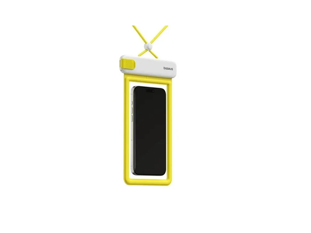 Pouzdro vodotěsné BASEUS DeepDive White/Yellow Výhodná Nabídka