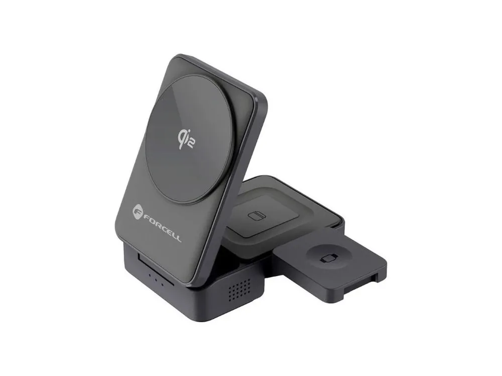 Přímo Od Výrobce Nabíjecí stanice MagSafe FORCELL F-Energy 3v1 Flex Pro Qi2