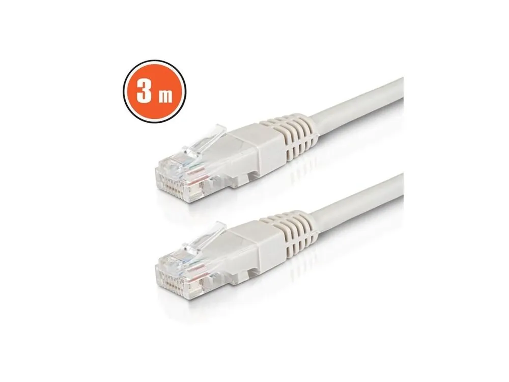 Omezená Nabídka Kabel UTP Cat6 3m DELIGHT 20344