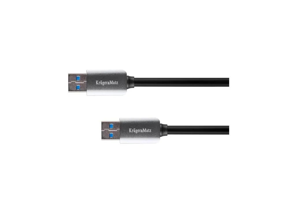 Kabel KRUGER & MATZ KM0337 1x USB 3.0 A konektor / 1x USB 3.0 A konektor 1m Nejprodávanější